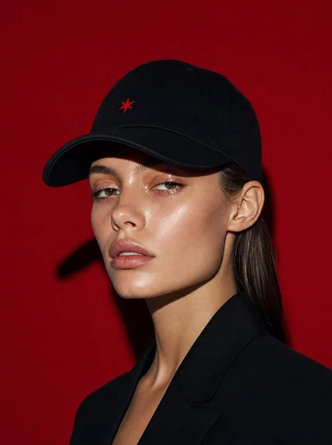 Gorra con bordado fino Descarada